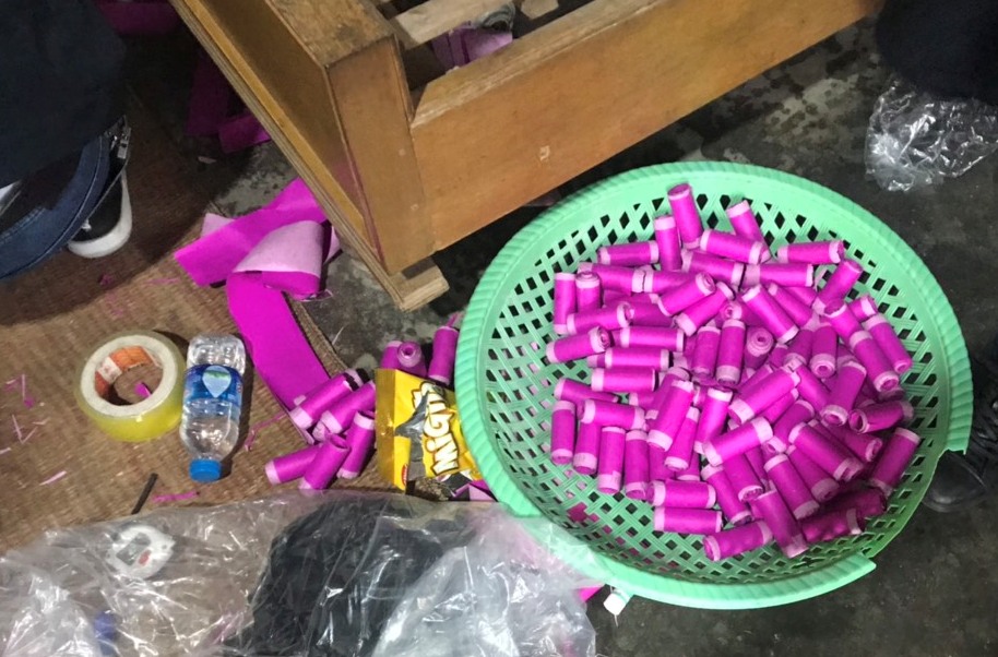 Công an huyện Vĩnh Bảo:Thu  34,8 kg pháo